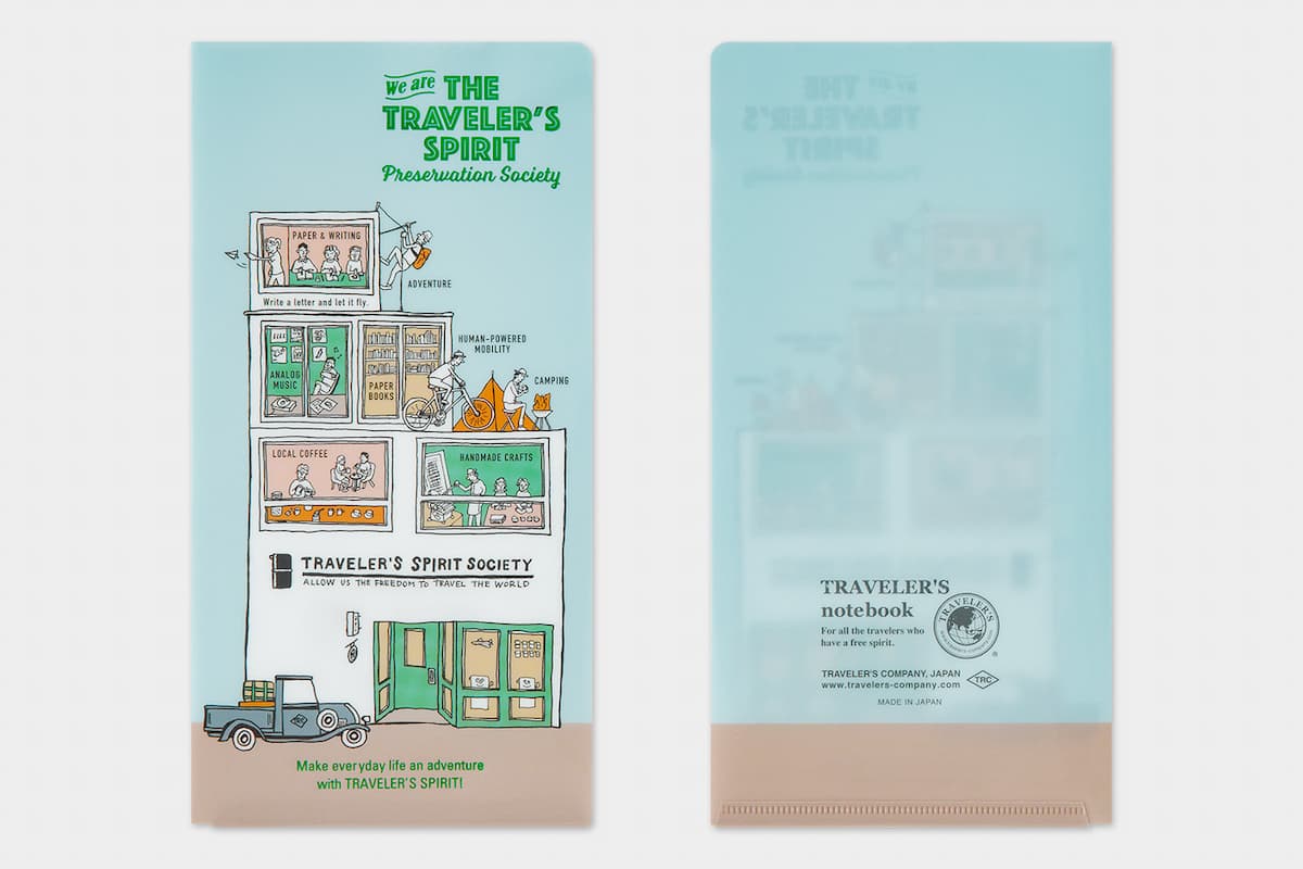 TRC 2026 Clear folder Regular size - 2 - Traveler's Company - Tidformera