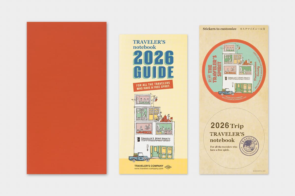 TRC 2026 Monthly Diary Regular size - 2 - Traveler's Company - Tidformera