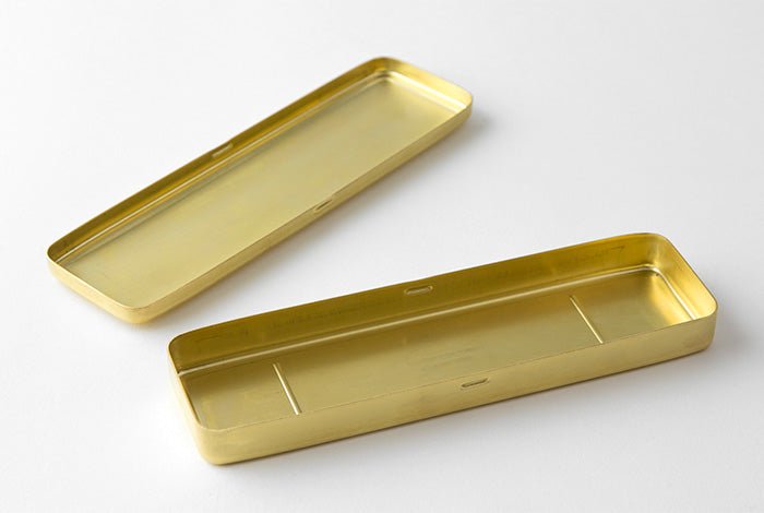 TRC Brass Pencase Solid Brass - 5 - Traveler's Company - Tidformera