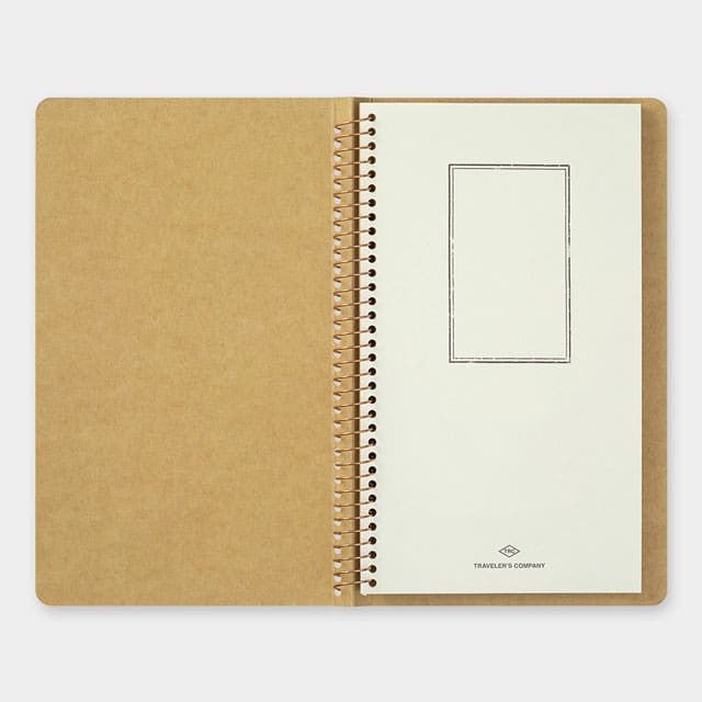 TRC SPIRAL RING NOTEBOOK A5 Slim Card File - 3 - Traveler's Company - Tidformera