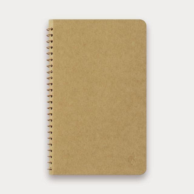 TRC SPIRAL RING NOTEBOOK A6 Slim Kraft - 2 - Traveler's Company - Tidformera