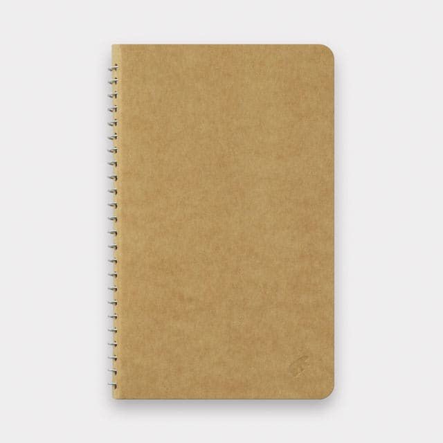TRC SPIRAL RING NOTEBOOK A6 Slim MD White - 1 - Traveler's Company - Tidformera