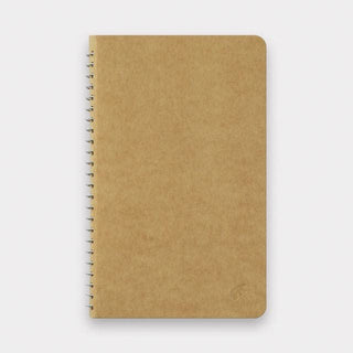 TRC SPIRAL RING NOTEBOOK A6 Slim MD White - 1 - Traveler's Company - Tidformera