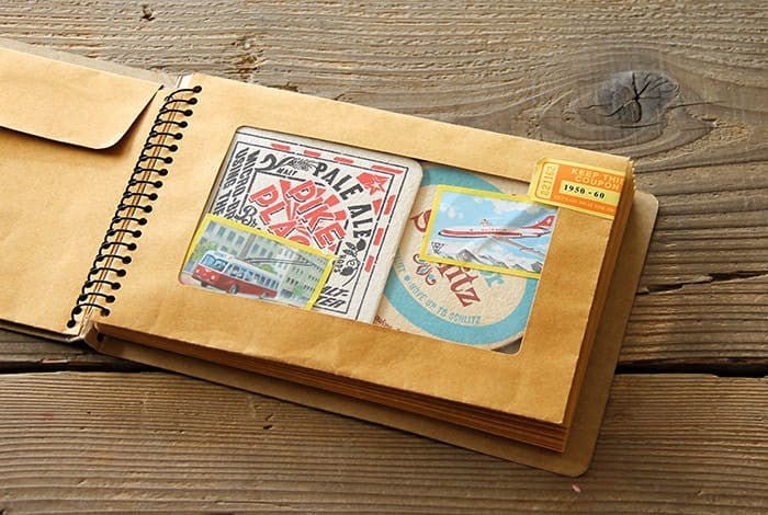 TRC SPIRAL RING NOTEBOOK B6 Window Envelope - 7 - Traveler's Company - Tidformera