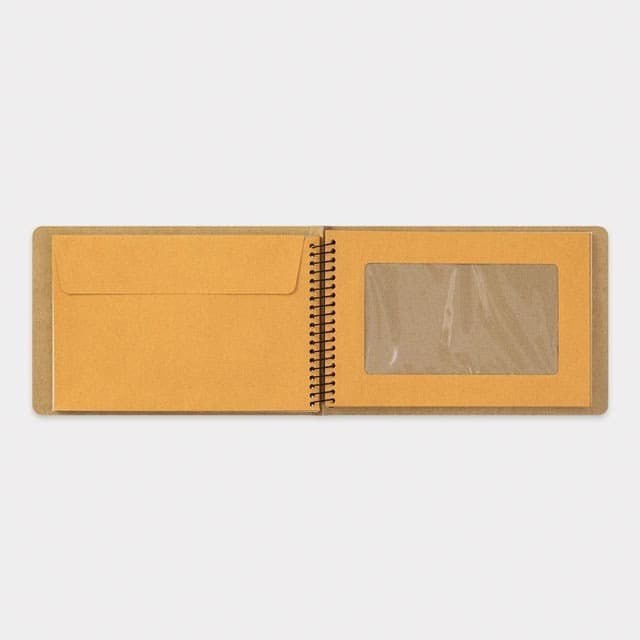 TRC SPIRAL RING NOTEBOOK B6 Window Envelope - 3 - Traveler's Company - Tidformera