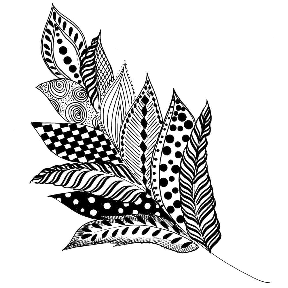 Twin Tip Black marker Assortment set 4 - pack - 3 - ZIG Kuretake - Tidformera