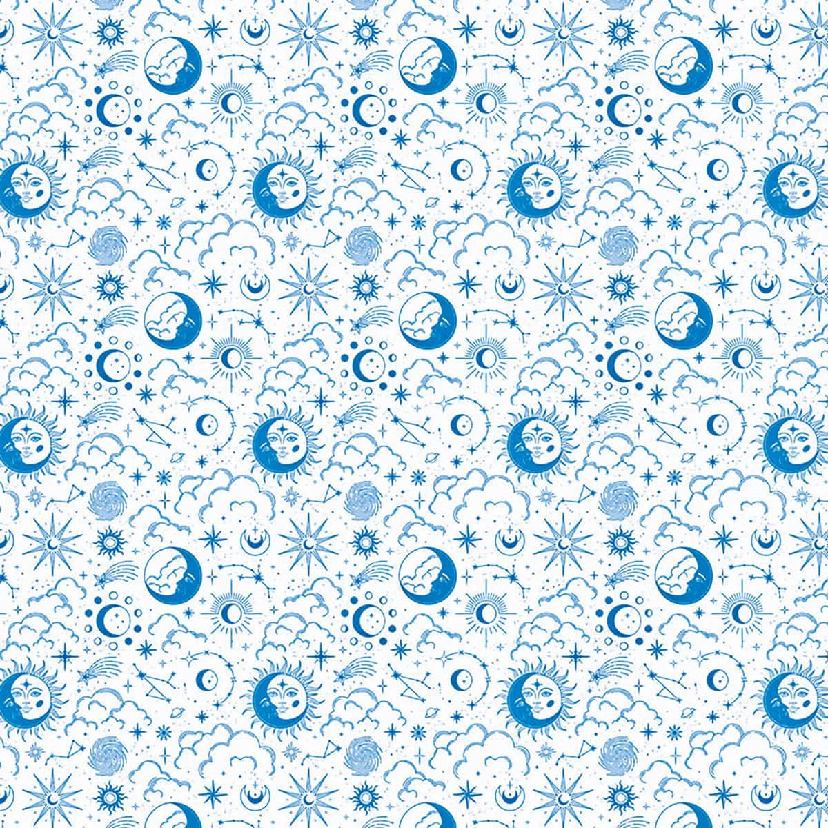 Vellum Paper 15 x 15 cm - Celestial - 6 - pack - 6 - Ciao Bella - Tidformera