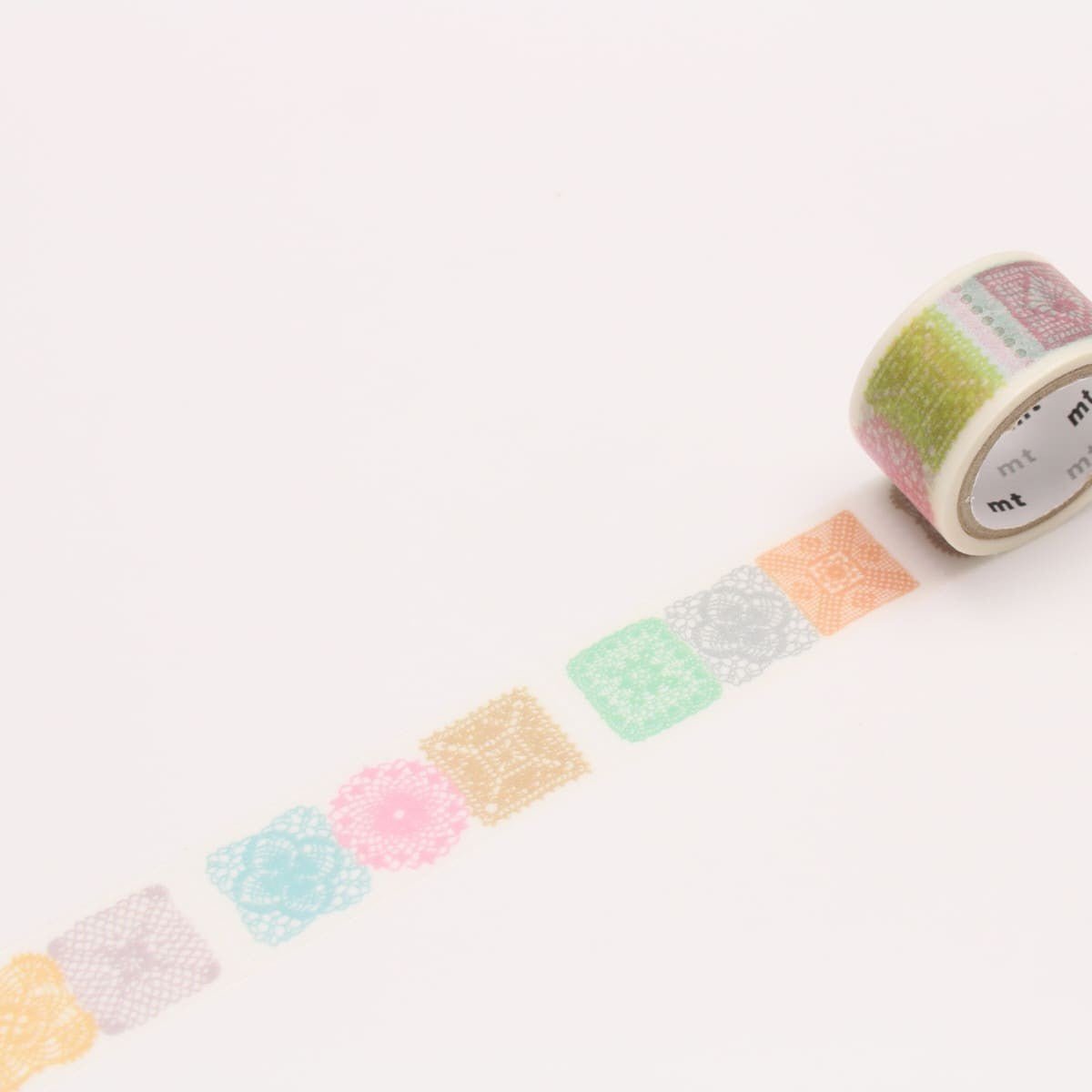 Washi Fab Dot punch - Crochet - MT masking tape - Tidformera