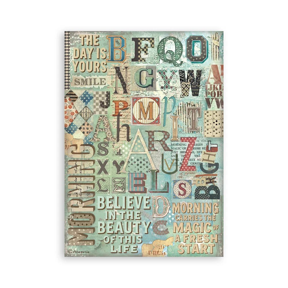 Washi pad - Furry Friends - 9 - Stamperia - Tidformera