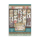 Washi pad - Gardens of time - 1 - Stamperia - Tidformera