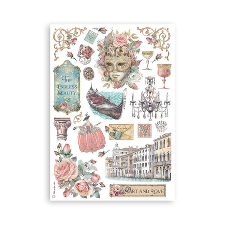 Washi pad - Venice City of Art - 2 - Stamperia - Tidformera