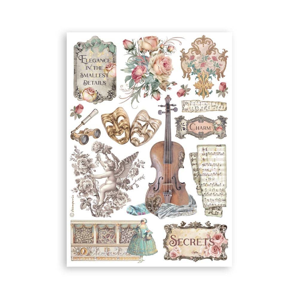 Washi pad - Venice City of Art - 3 - Stamperia - Tidformera