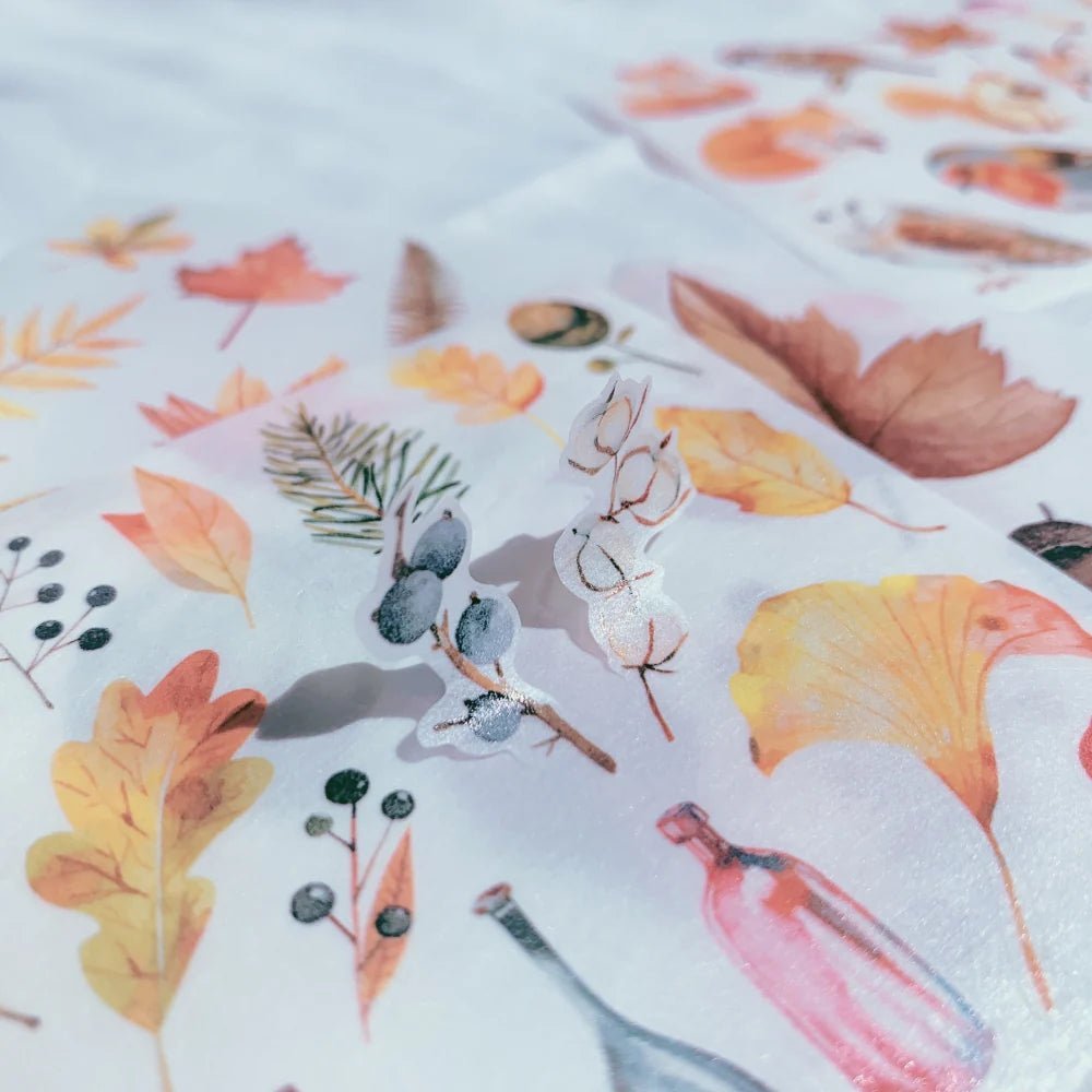 Washi stickers Autumn Light - 4 - pack - 7 - Washi Tape Shop - Tidformera