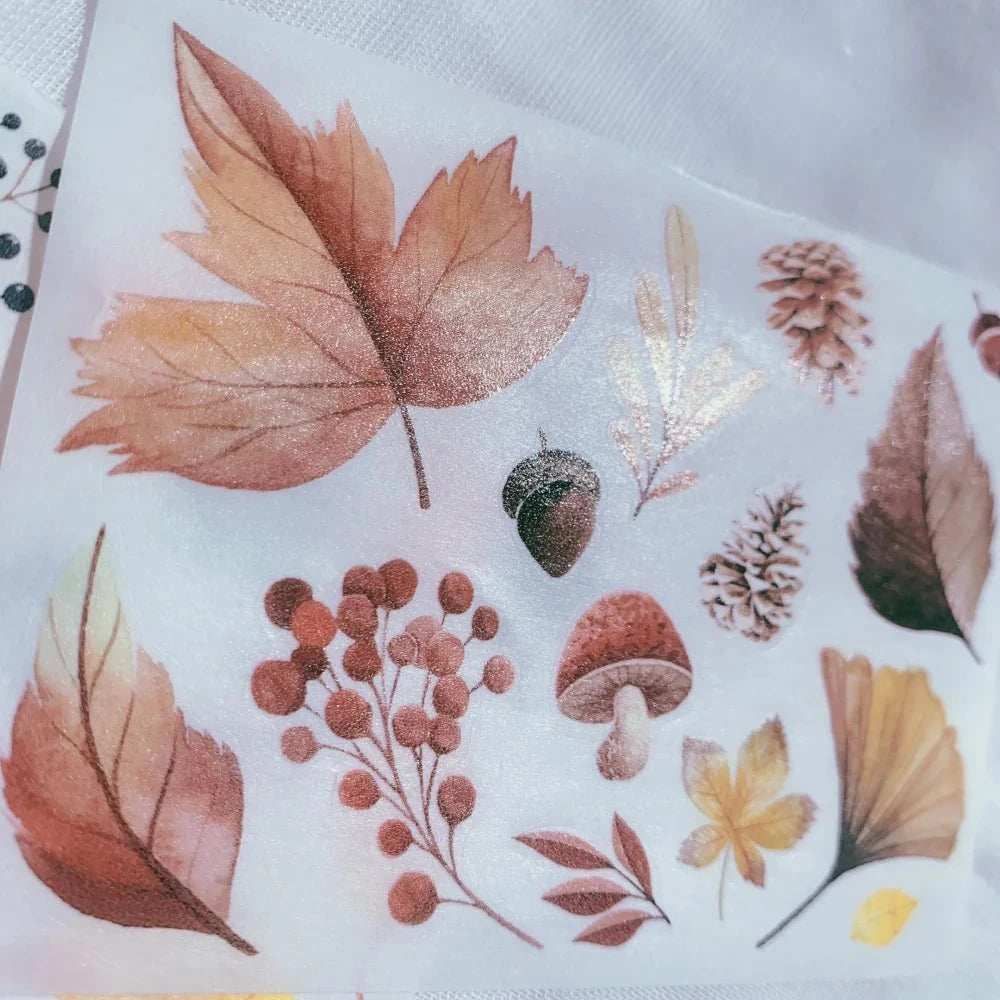Washi stickers Autumn Light - 4 - pack - 4 - Washi Tape Shop - Tidformera