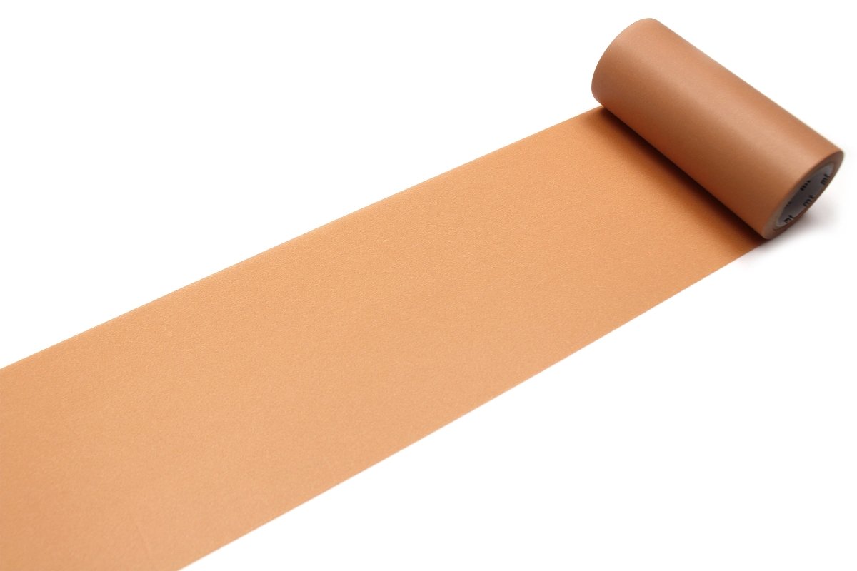 Washi Tape - 10 cm - Cork från MT masking tape - Brun washi tape - Tidformera