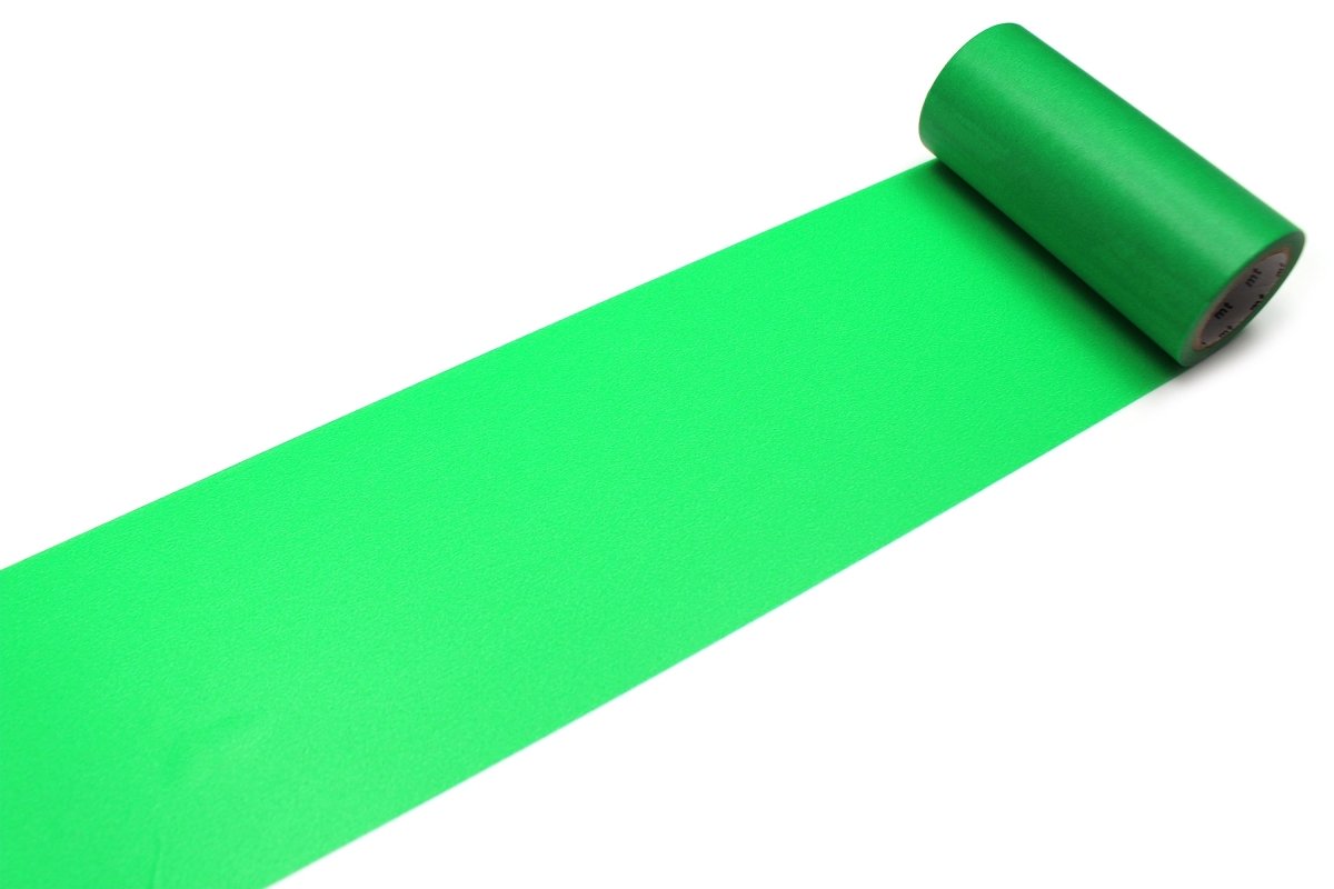 Washi Tape - 10 cm - Green från MT masking tape - Grön washi tape - Tidformera