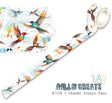 Washi tape #104 Autour de Mwa - Storms Always Pass - Dekorationstejp med fåglar från Aall & Create - Tidformera