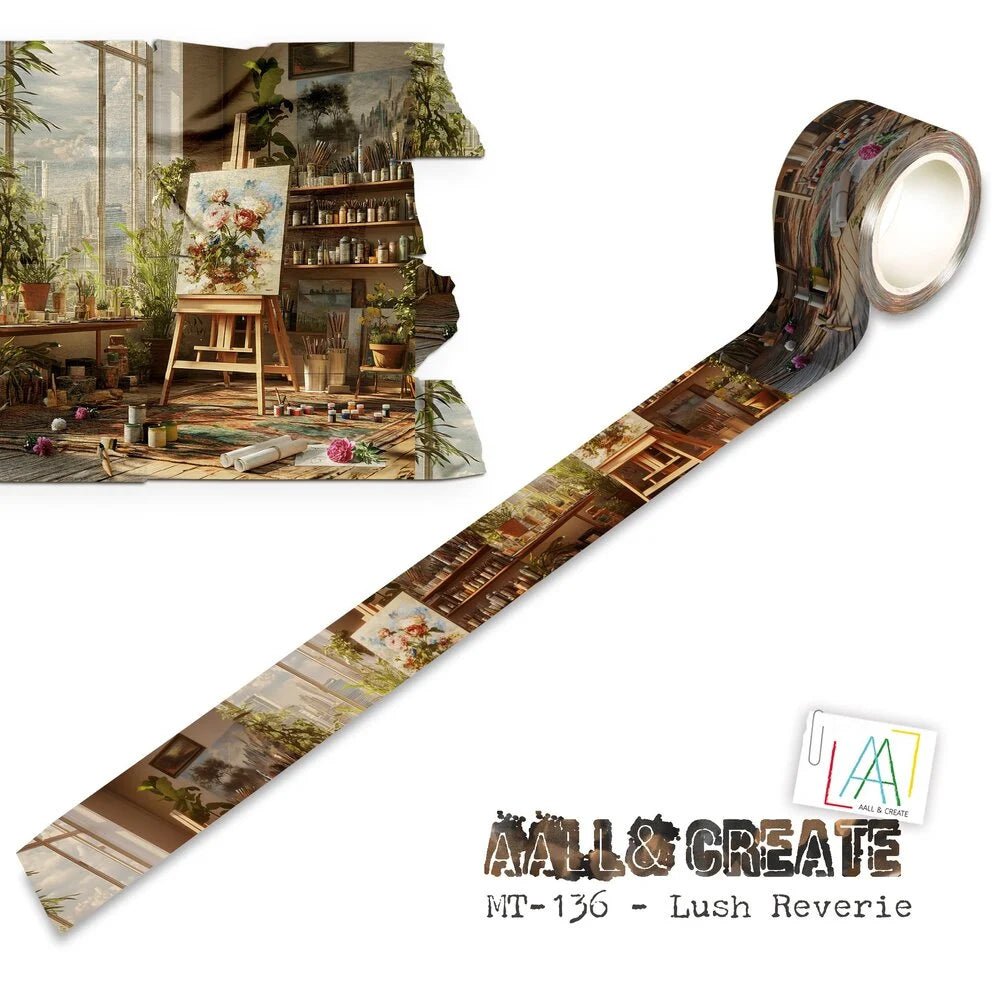 Washi tape 136 Autour de Mwa - Lush Reverie - 1 - Aall & Create - Tidformera