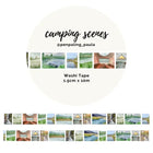 Washi tape 15 mm - Penpaling Paula - Camping Scenes - 1 - Penpaling Paula - Tidformera