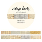 Washi tape 15 mm - Penpaling Paula - Vintage Books - 1 - Penpaling Paula - Tidformera
