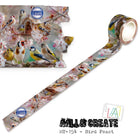 Washi tape 154 Autour de Mwa - Bird Feast - 1 - Aall & Create - Tidformera