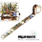 Washi tape 160 Autour de Mwa - Scriptorium Leaf - 1 - Aall & Create - Tidformera