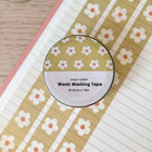 Washi tape 33 Daisy - Green - 1 - Cherry Rabbit - Tidformera
