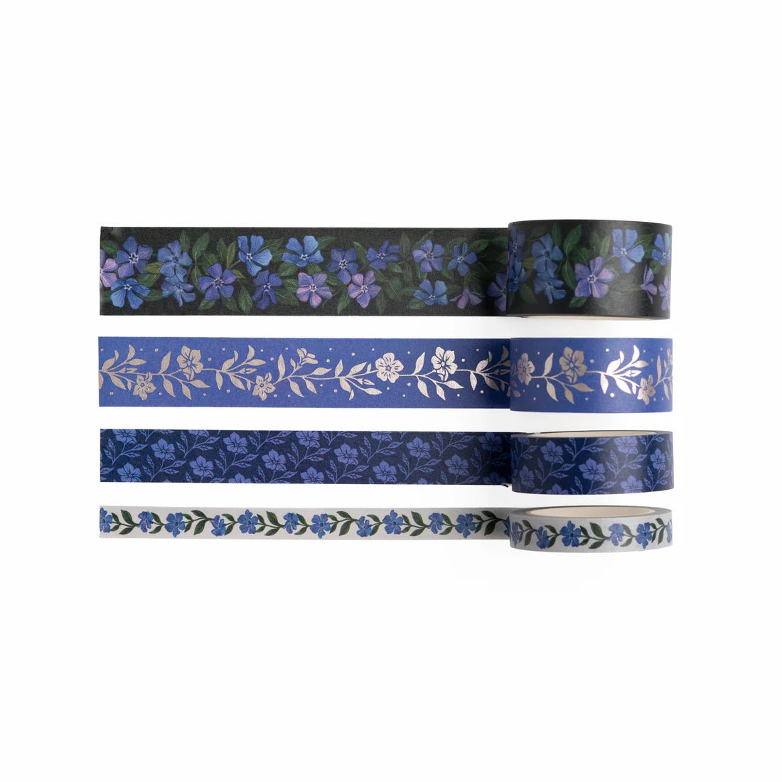 Washi tape - 4-pack - Wild Periwinkle - 1 - Archer & Olive - Tidformera