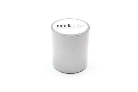 Washi Tape - 5 cm - Silver - 2 - MT masking tape - Tidformera