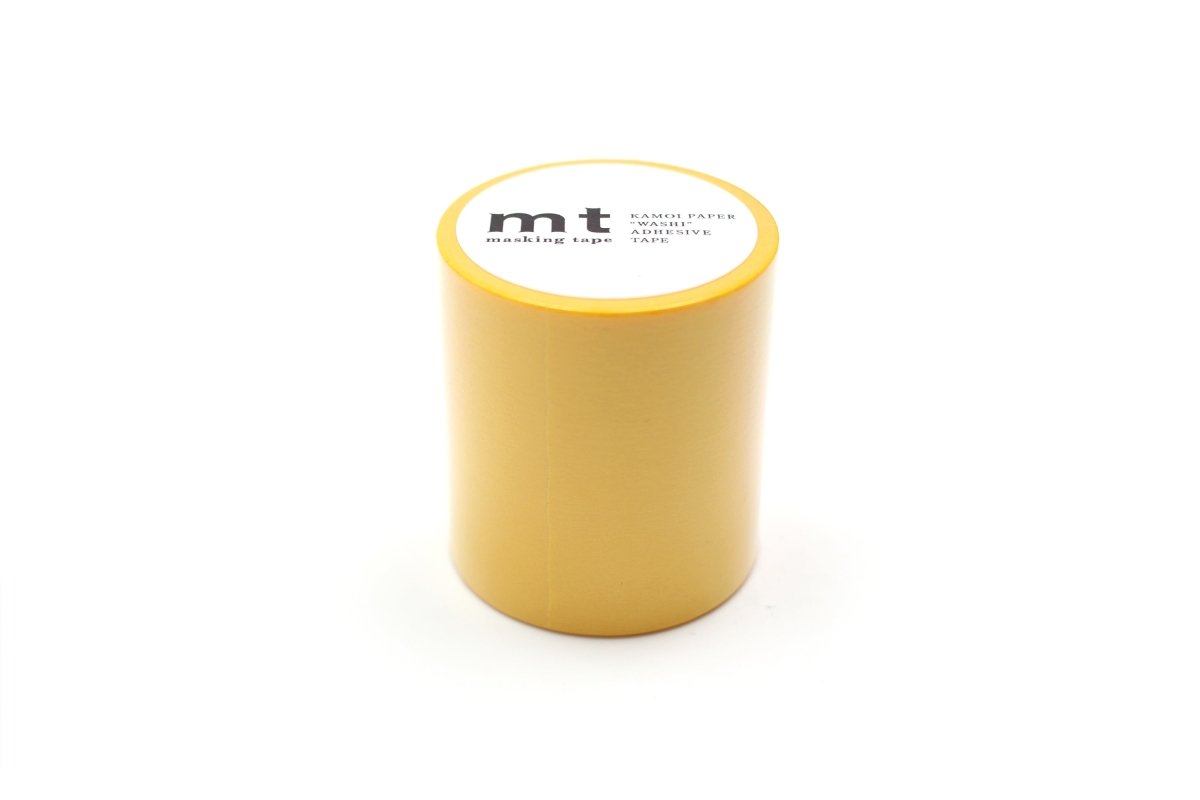 Washi Tape - 5 cm - Yellow - 2 - MT masking tape - Tidformera