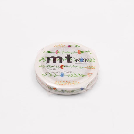 Washi Tape 7 mm - Flower line - 2 - MT masking tape - Tidformera