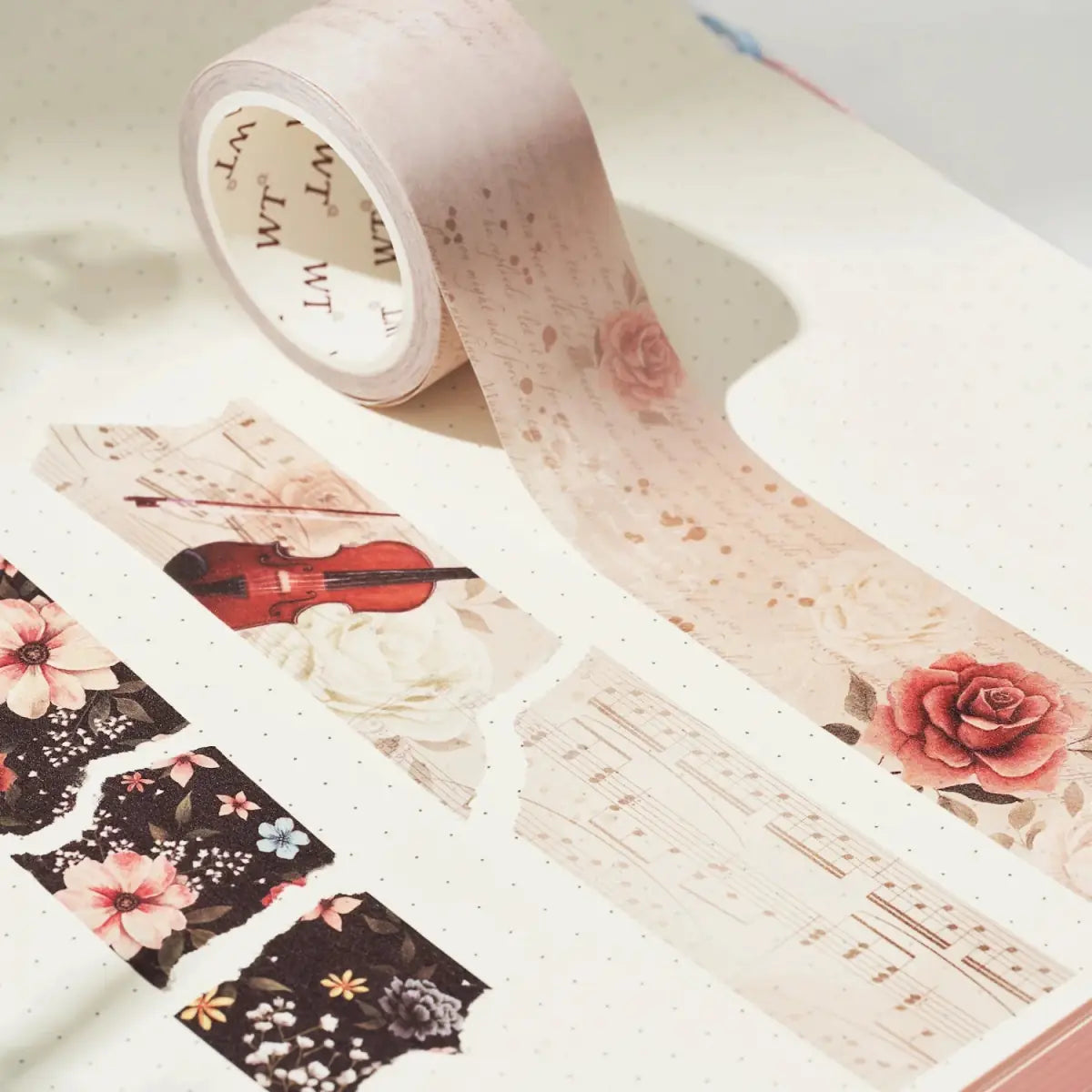 Washi tape Academia 5 - pack - 3 - Washi Tape Shop - Tidformera