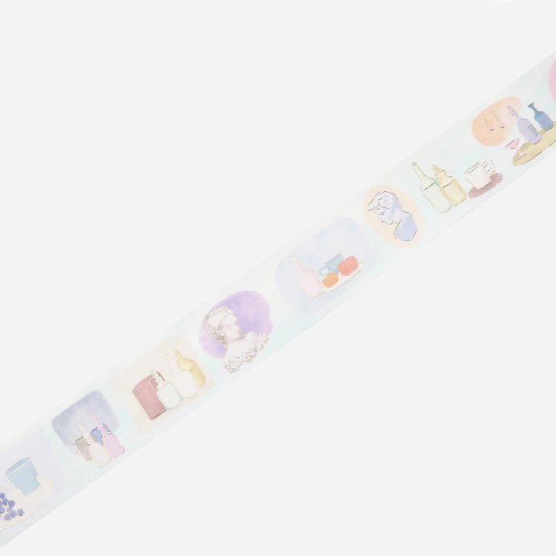 Washi Tape Art Tour - Still Life - 3 - BGM - Tidformera