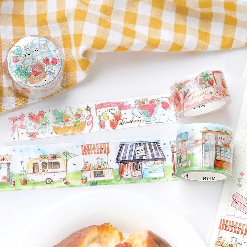 Washi Tape Blue Sky Store - 3 - BGM - Tidformera