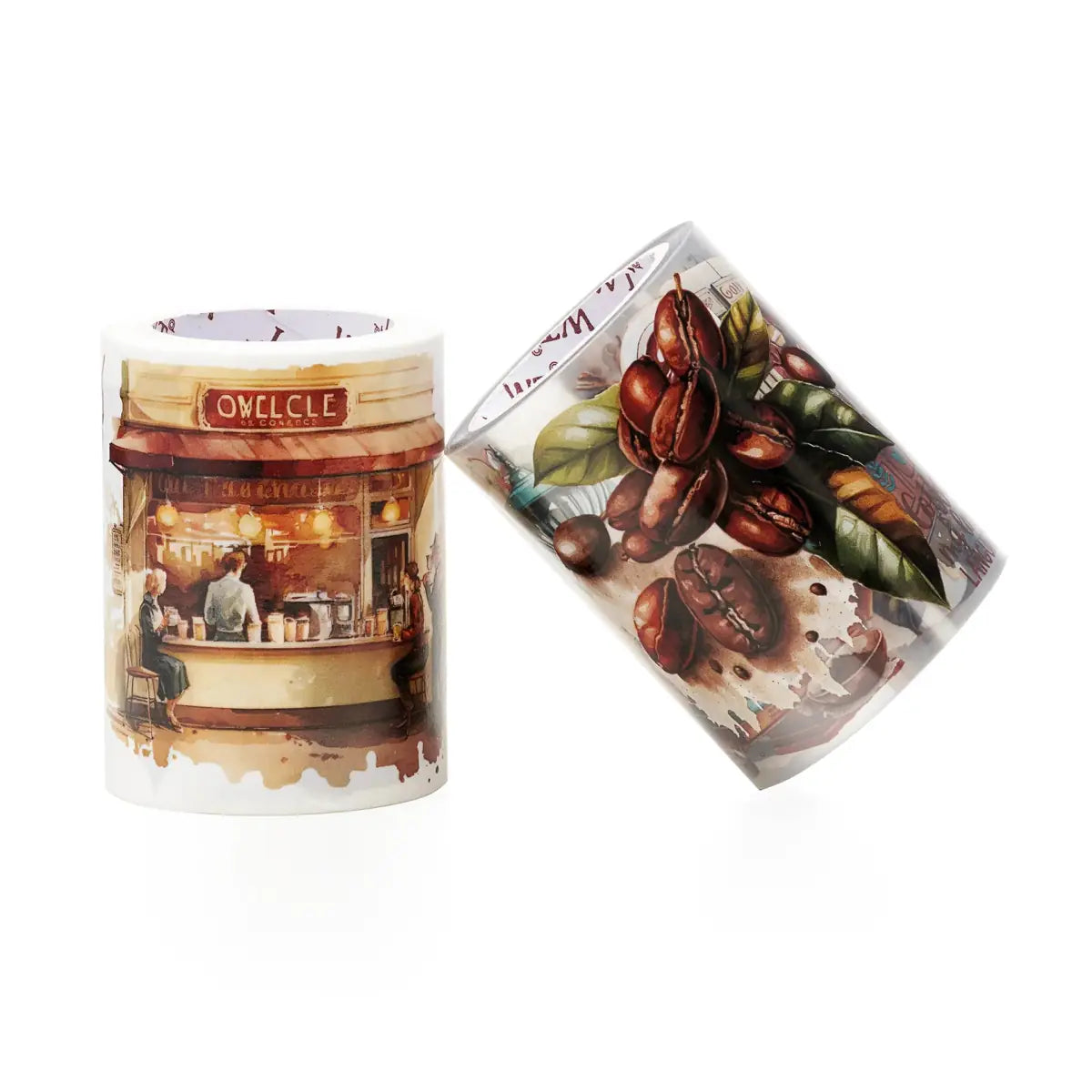 Washi tape Caffeine Canvas Wide - 60 mm - 6 - Washi Tape Shop - Tidformera