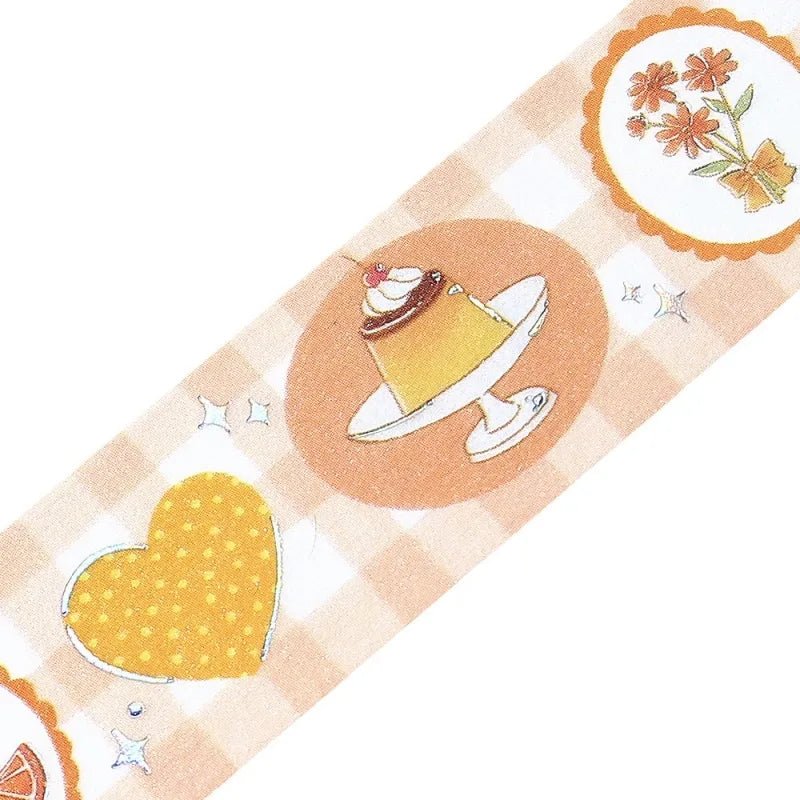 Washi Tape - Color Life - Yellow - 2 - BGM - Tidformera