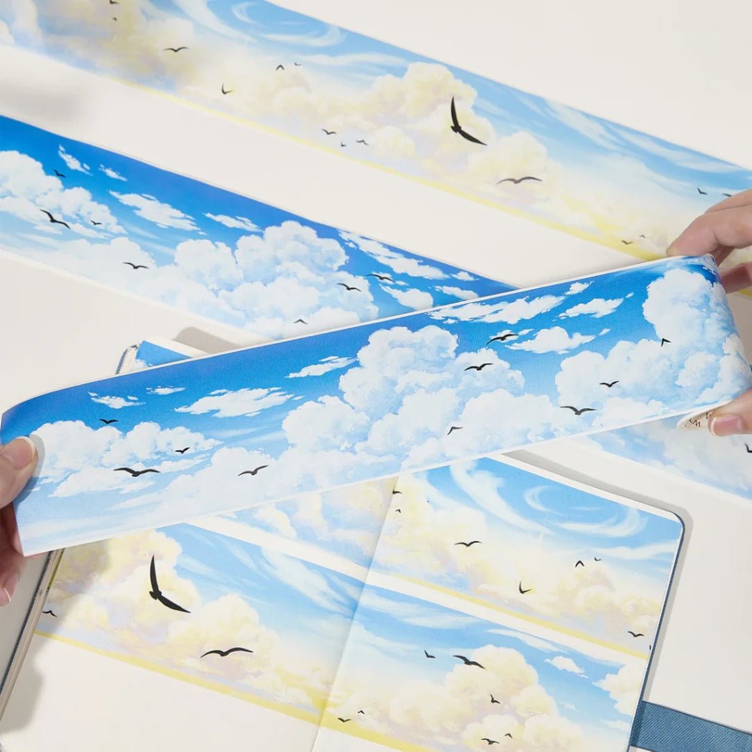 Washi Tape Country Azure - 70 mm - 2 - Washi Tape Shop - Tidformera