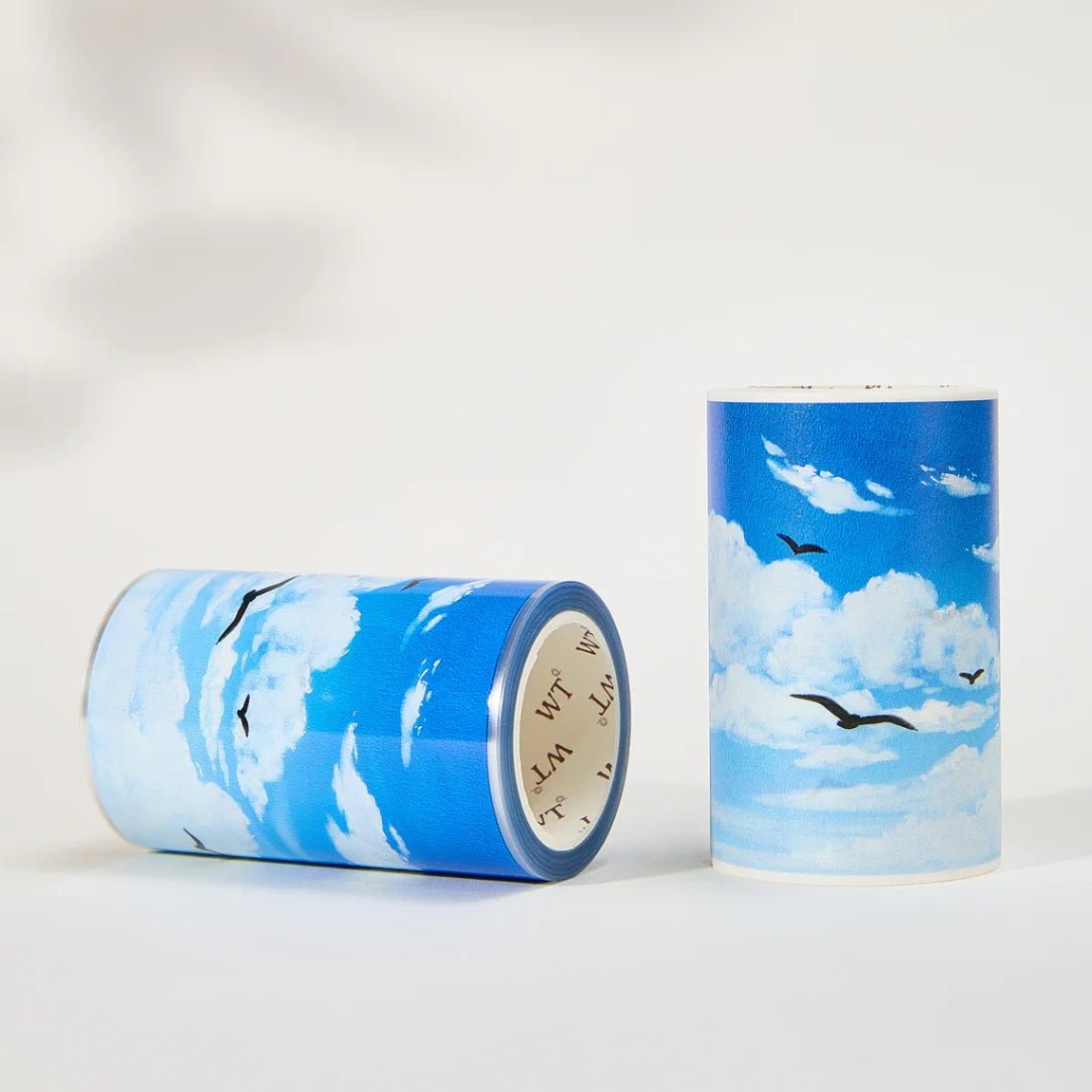 Washi Tape Country Azure - 70 mm - 6 - Washi Tape Shop - Tidformera