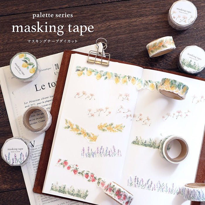 Washi Tape Die cut - Lemon - 3 - Mind Wave - Tidformera