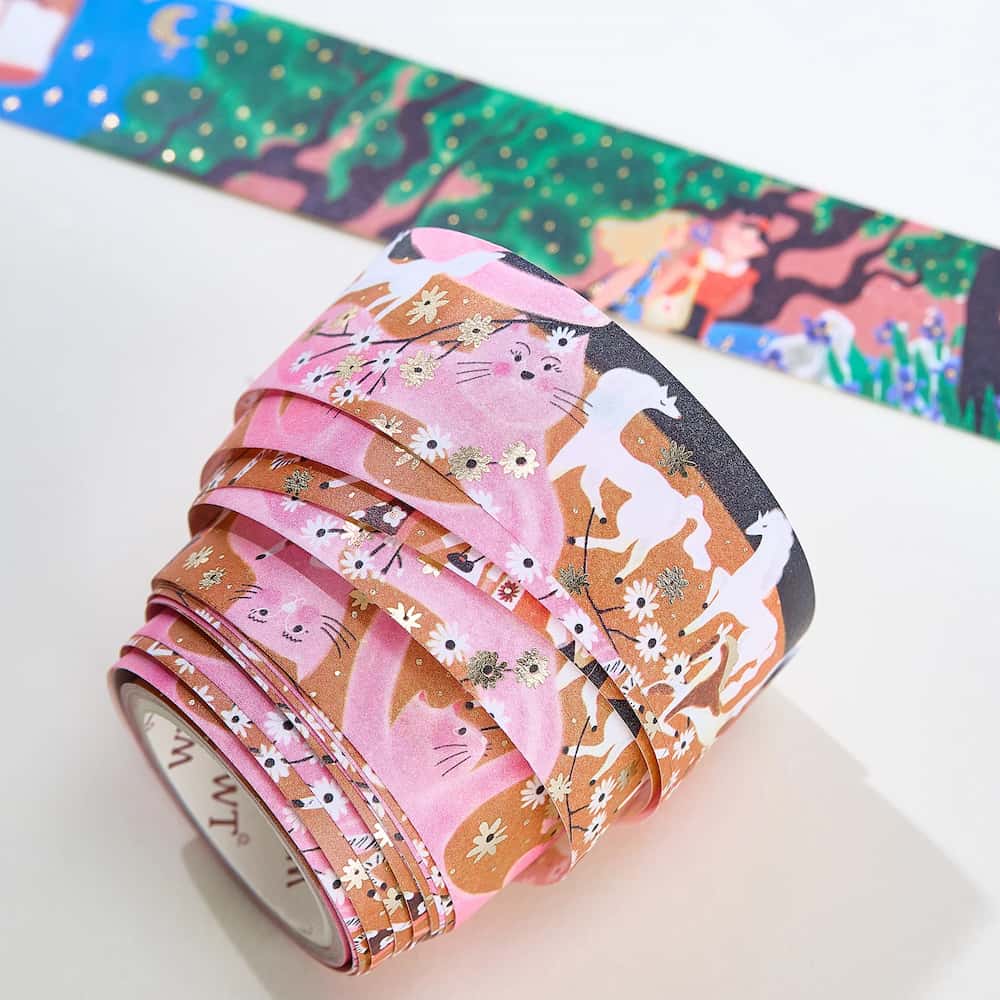 Washi tape Dream Grove 5 - pack - 5 - Washi Tape Shop - Tidformera