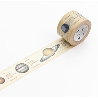 Washi Tape Encyclopedia - Solar system - 1 - MT masking tape - Tidformera