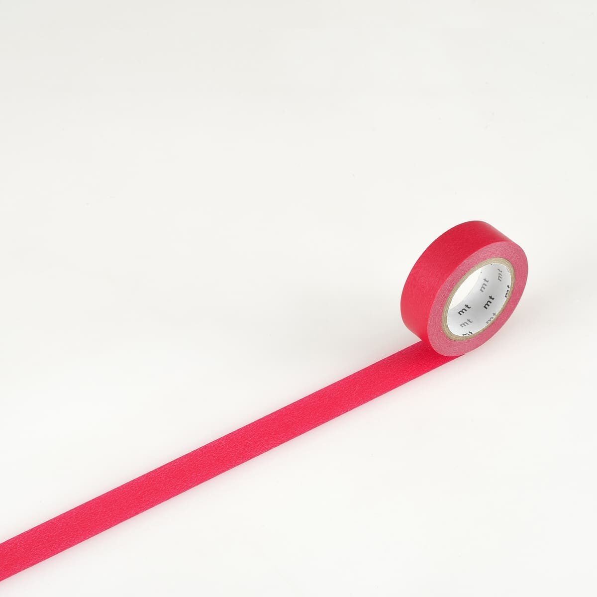 Washi Tape Enfärgade - Red - MT masking tape - Tidformera