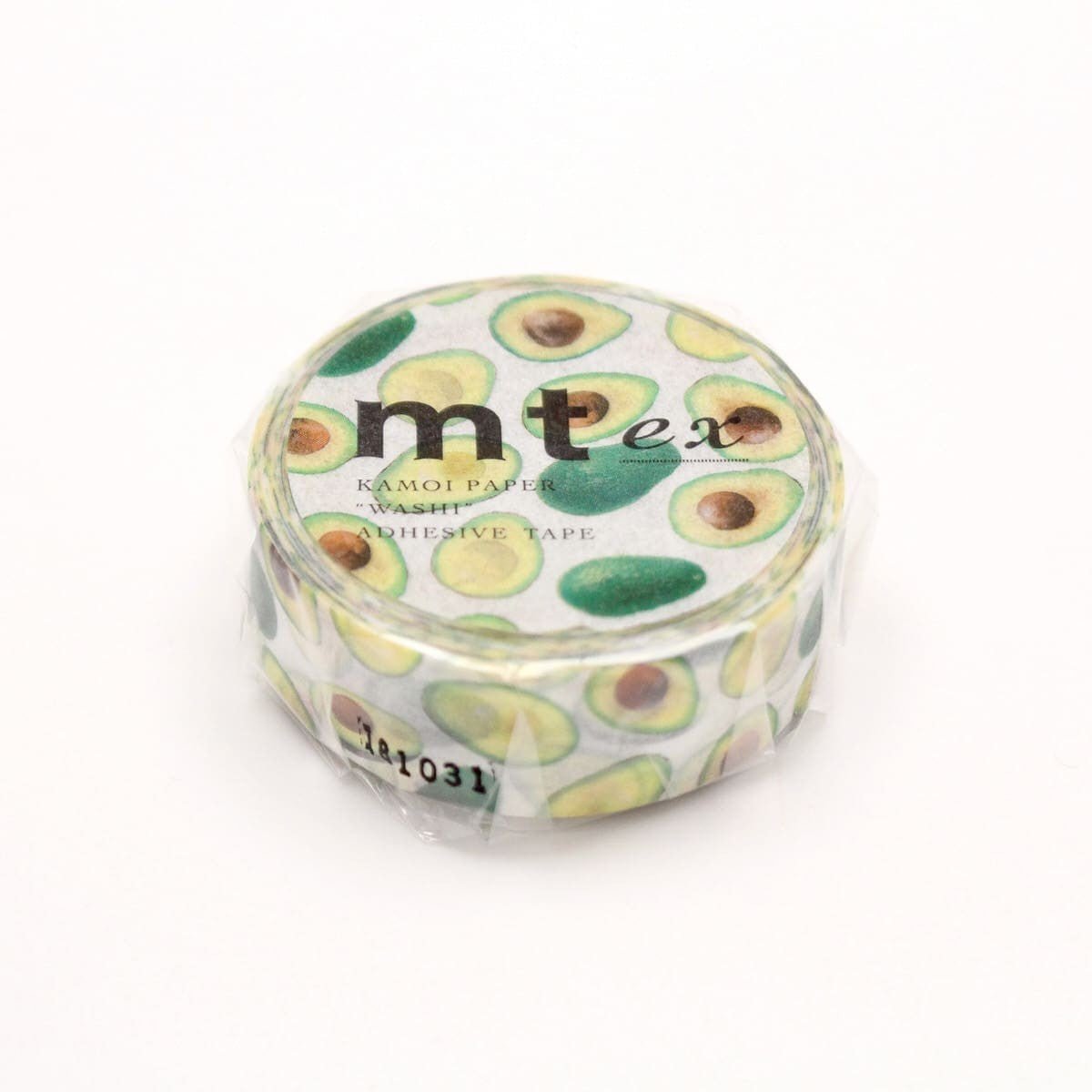 Washi Tape Ex 15 mm - Avocado - 2 - MT masking tape - Tidformera