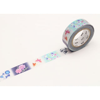 Washi Tape Ex 15 mm - Yukata - 1 - MT masking tape - Tidformera
