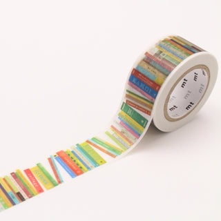 Washi Tape Ex 23 mm - Books - 1 - MT masking tape - Tidformera