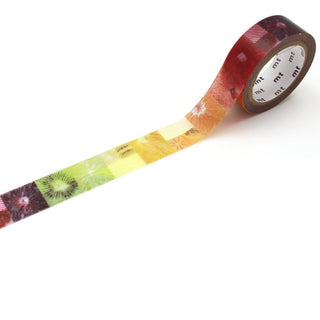 Washi Tape Fab Tracing Paper - Cross - section of fruit 15 mm - 1 - MT masking tape - Tidformera