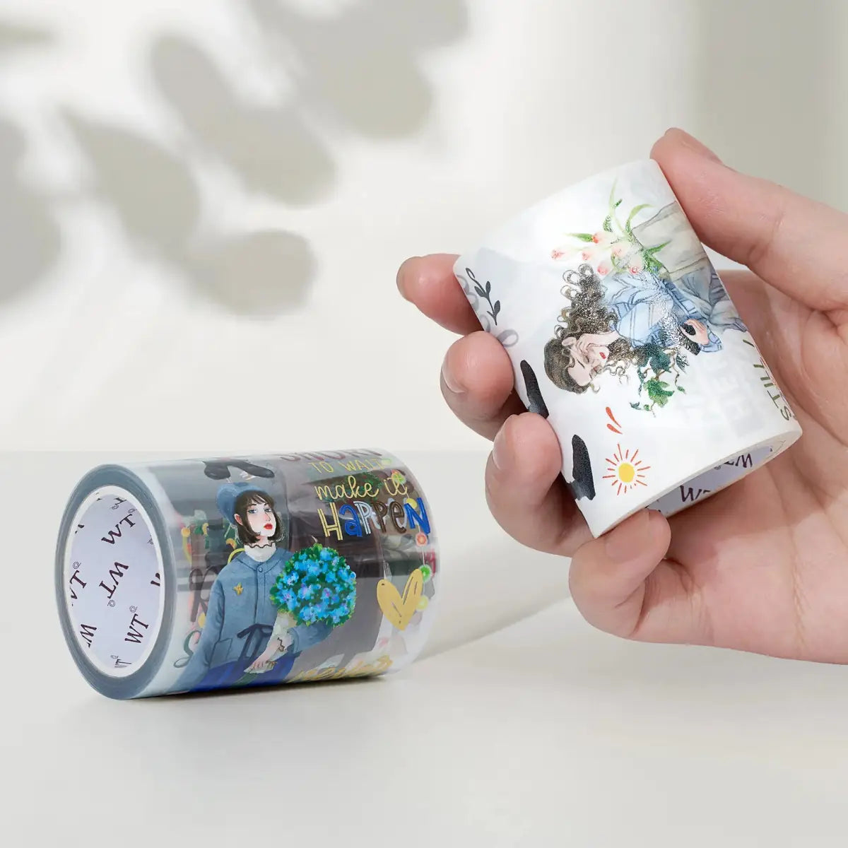 Washi tape Fiery Dream Wide - 60 mm - 5 - Washi Tape Shop - Tidformera