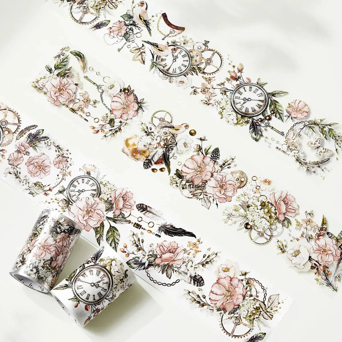 Washi tape Floral Chronicles Wide - 65 mm - 4 - Washi Tape Shop - Tidformera