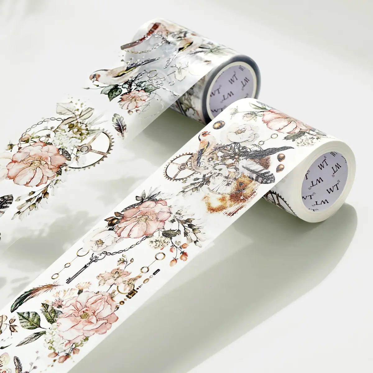 Washi tape Floral Chronicles Wide - 65 mm - 3 - Washi Tape Shop - Tidformera