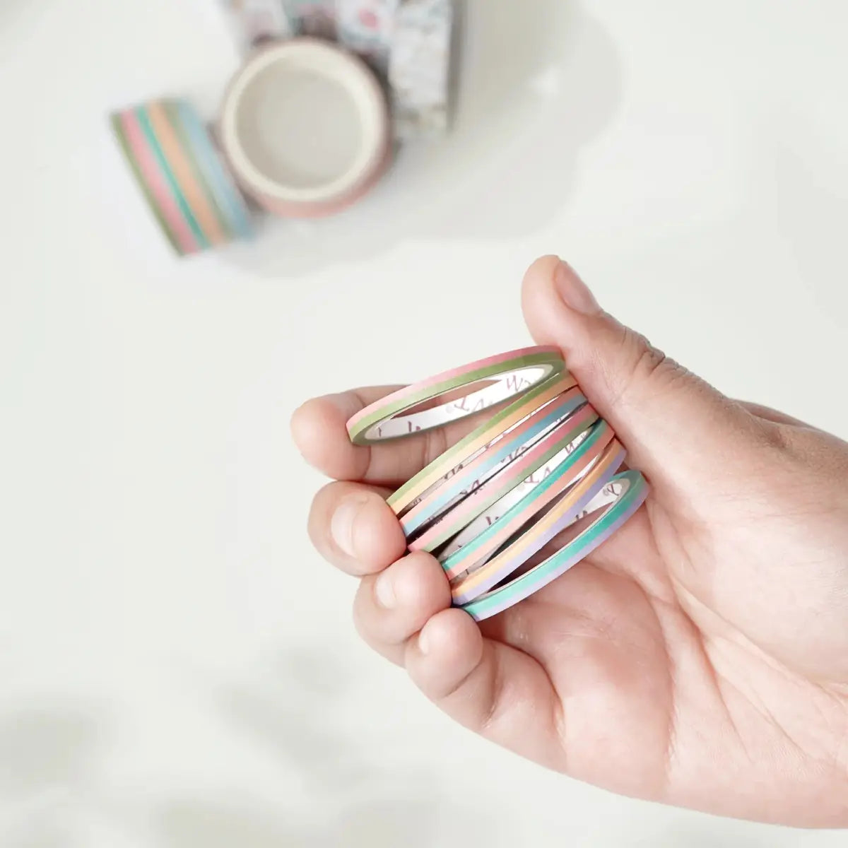 Washi tape Floral Lane 15 - pack - 7 - Washi Tape Shop - Tidformera